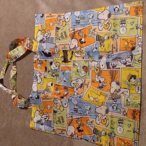 Snoopy shopping tote bag by Japanese Mr. donut